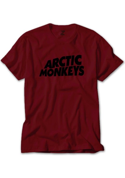 Arctic Monkeys Logo Kırmızı Tişört