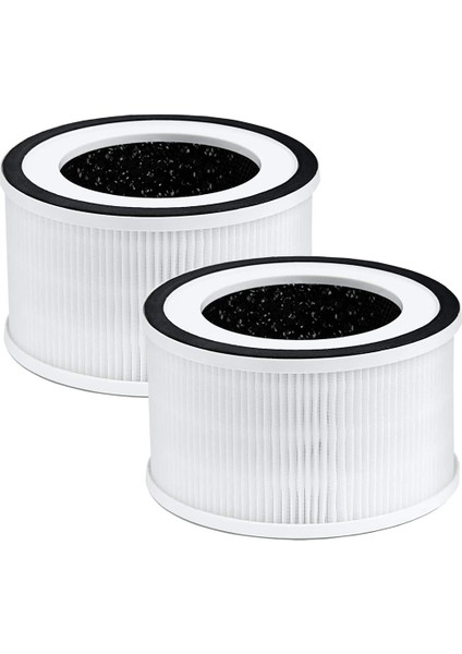 Afloia Fillo/halo/allo Hava Temizleyici 3 Aşamalı Filtrasyon, 2 Paket Için Uyumlu Yedek True Hepa Filtreleri (Yurt Dışından)