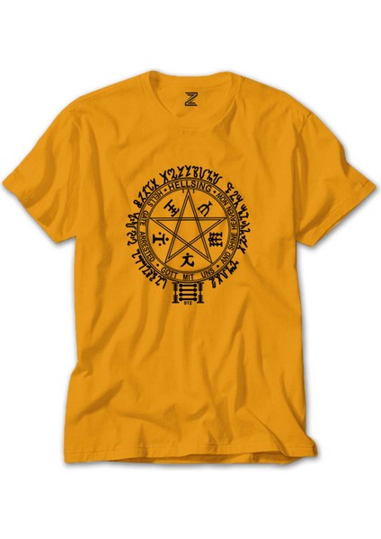 Hellsing Ultimate Symbol Sarı T-Shirt