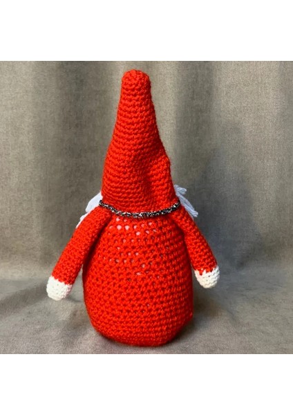 El Örgüsü Amigurumi Dekoratif Noel Baba - 15 x 22 cm