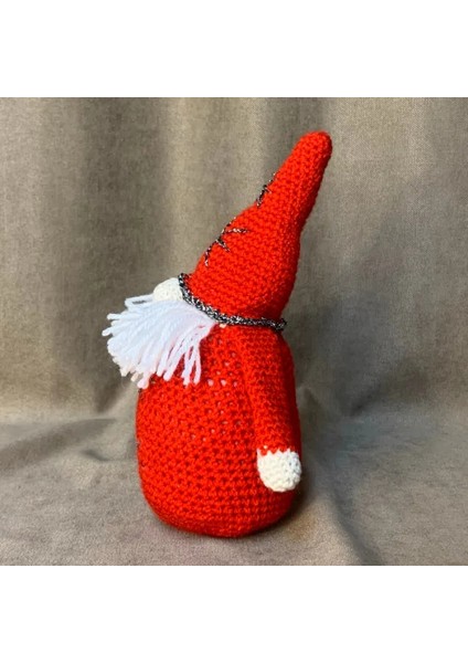 El Örgüsü Amigurumi Dekoratif Noel Baba - 15 x 22 cm