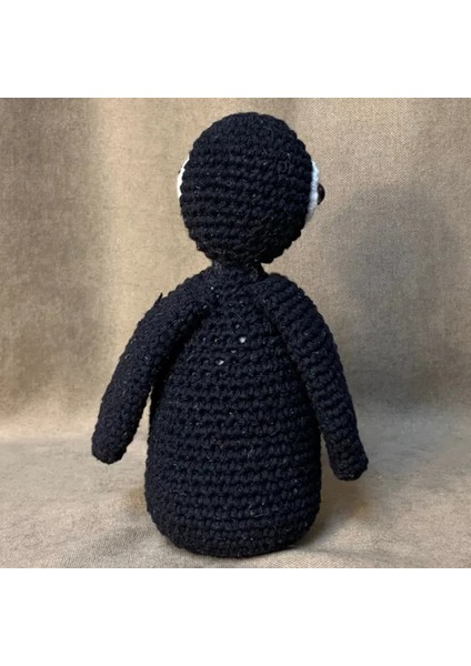 El Örgüsü Amigurumi Sevimli Penguen - 11 x 19 cm