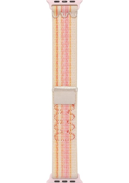 Watch 10 46MM Hasır Kordon Strap Kayış 2025 Renkleriyle Yeşil-Mavi-Siyah-Pembe Krd-91 fiyatları
