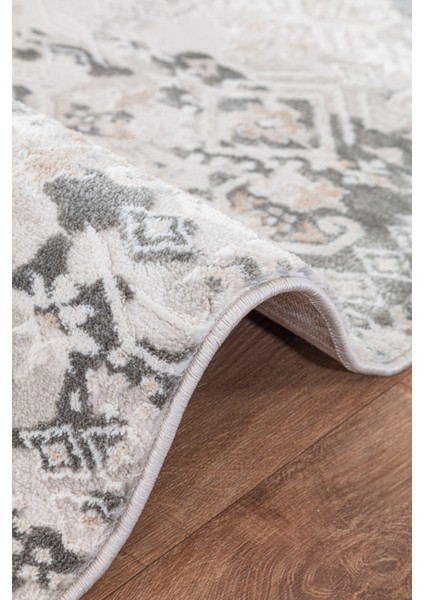 Lynosse Gri Yumuşak Konforlu Halı P1020