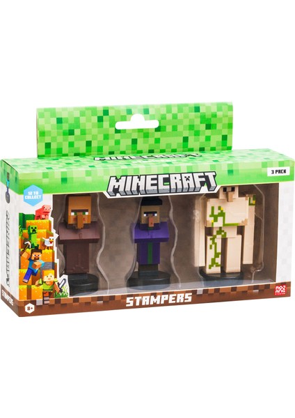 3D Figür Stamper 3'lü Set MC5021 Model 4