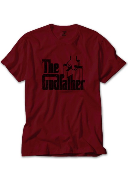 The Godfather Distorted Kırmızı Tişört