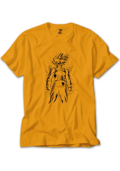 Dragon Ball Splash Sarı Tişört