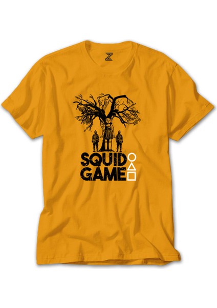 Squid Game Doll Sarı Tişört