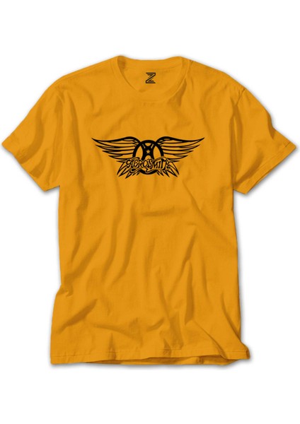 Aerosmith Sarı Tişört
