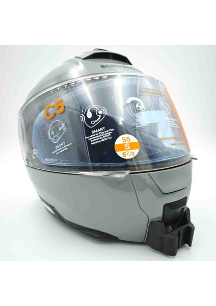 Schubert C5 Kask Için Chin Mount Aksiyon Kamera Çene Bağlantı Aparatı