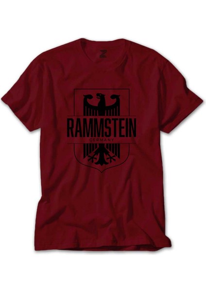 Rammstein Germany Kırmızı Tişört