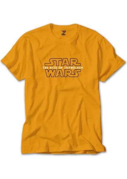 Star Wars The Rise Of Skywalker Sarı Tişört