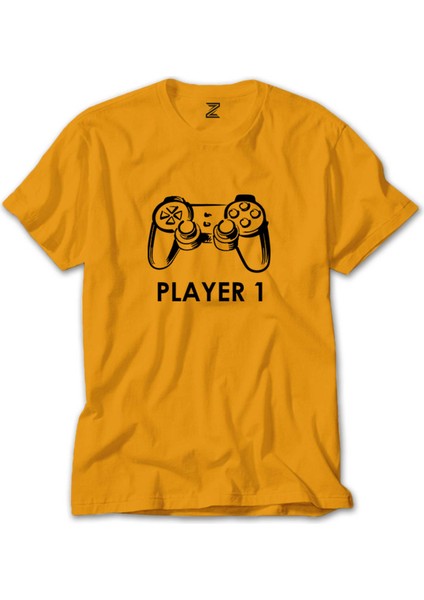 Gamed Player 1 Sarı Tişört