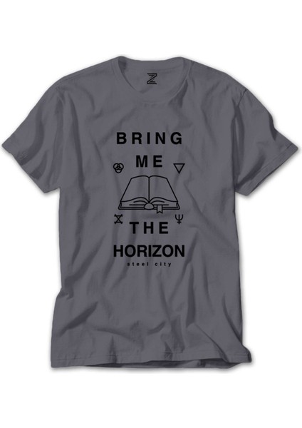 Bring Me The Horizon Steel City Gri Tişört
