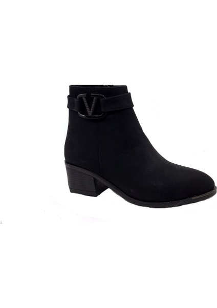 cc 5 cm Siyah Zümrüt Topuklu Bayan Bot fiyatları