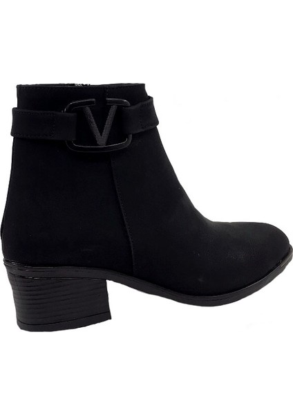 cc 5 cm Siyah Zümrüt Topuklu Bayan Bot indirimleri