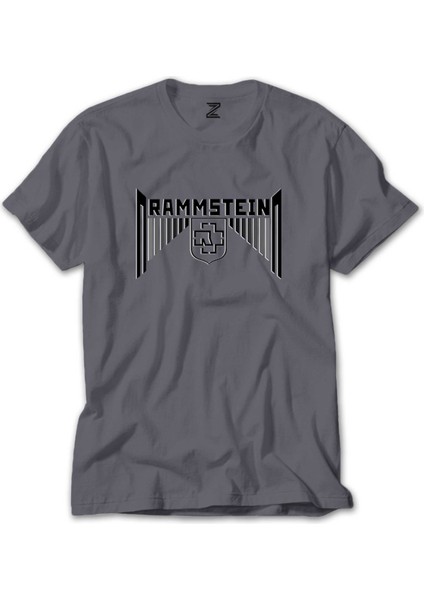 Rammstein Wall Gri Tişört