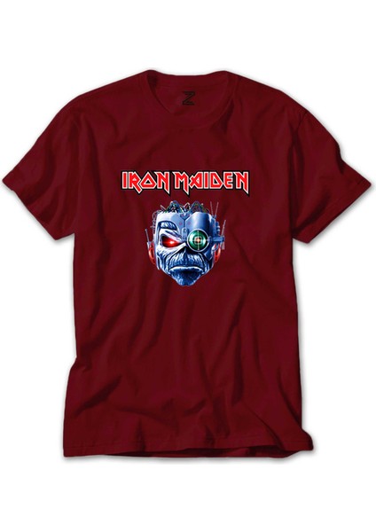 Iron Maiden Bionic Kırmızı Tişört