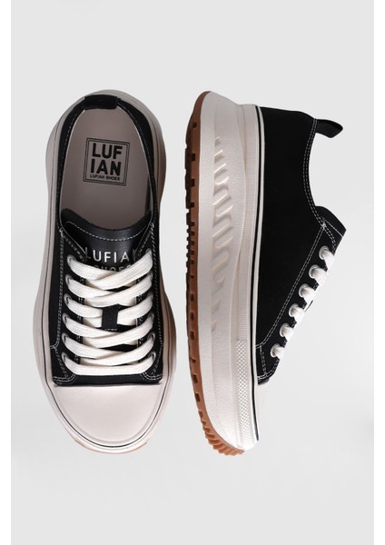 Shay Siyah Bayan Sneaker Spor Ayakkabı