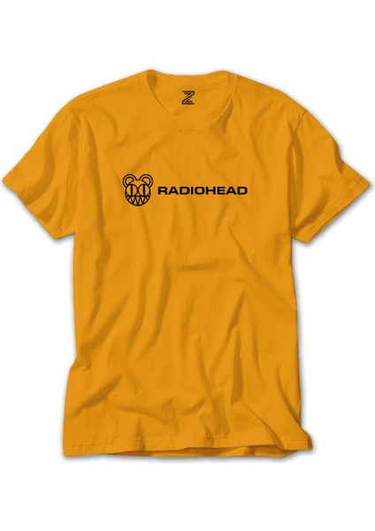 Radiohead Logo Sarı Tişört