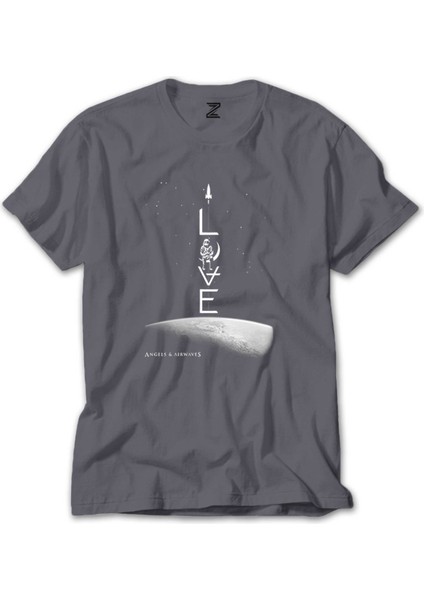 Angels And Airwaves Love Gri Tişört