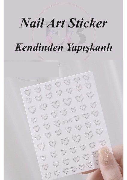 4 Adet Kendinden Yapışkanlı Tırnak Sticker, Nail Art, Tırnak Süsleme, Tırnak Dövmesi fiyatları