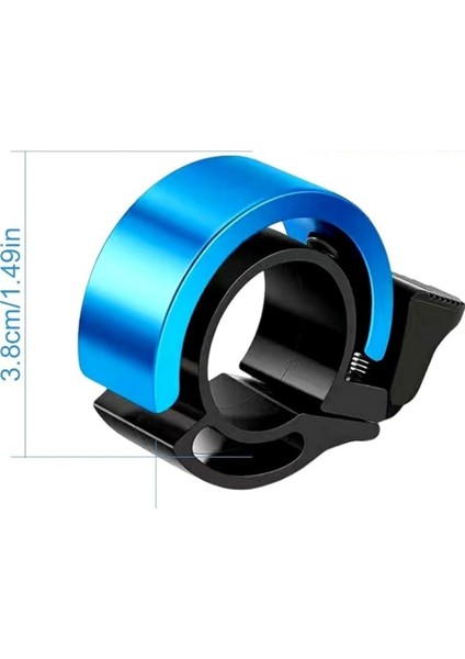 Ultra-Yüksek Sesli Alüminyum Alaşımlı Bisiklet Zili (3791) indirimleri