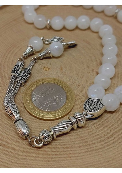 Ay Taşı 33LÜK Tesbih 8mm (9336) modelleri