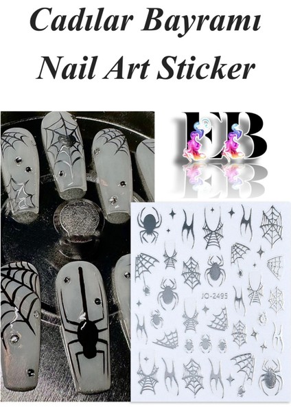3 Adet Kendinden Yapışkanlı Tırnak Sticker, Nail Art, Tırnak Süsleme, Tırnak Dövmesi modelleri