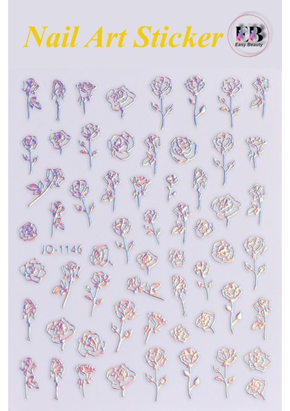 4 Adet Kendinden Yapışkanlı Tırnak Sticker, Nail Art, Tırnak Süsleme, Tırnak Dövmesi fiyatları