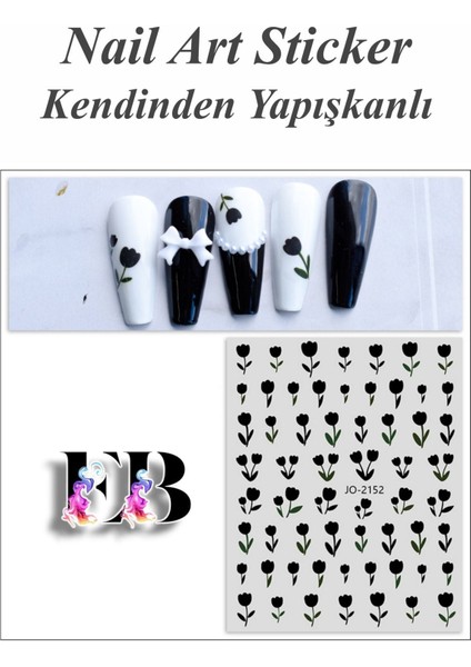 4 Adet Kendinden Yapışkanlı Tırnak Sticker, Nail Art, Tırnak Süsleme, Tırnak Dövmesi indirimleri