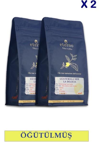 Eterno Guatemala Shb La Delicia Öğütülmüş x 2 Adet - 250gr