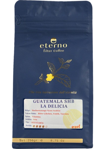 Eterno Guatemala Shb La Delicia Öğütülmüş x 2 Adet - 250gr