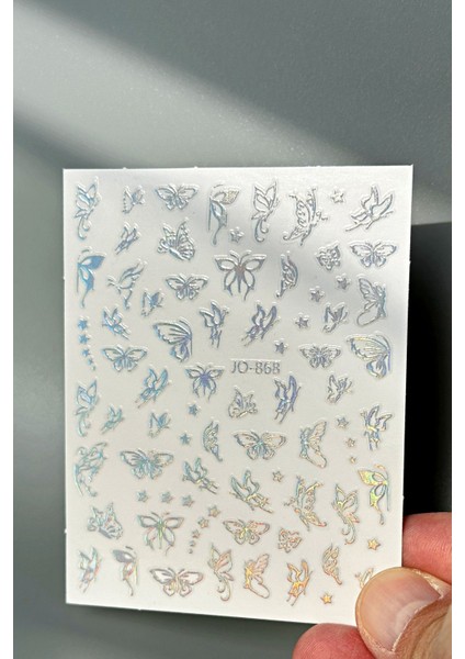 4 Adet Kendinden Yapışkanlı Tırnak Sticker, Nail Art, Tırnak Süsleme, Tırnak Dövmesi indirimleri