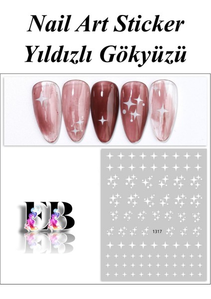 4 Adet Kendinden Yapışkanlı Tırnak Sticker, Nail Art, Tırnak Süsleme, Tırnak Dövmesi fiyatları