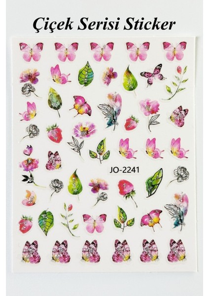 4 Adet Kendinden Yapışkanlı Tırnak Sticker, Nail Art, Tırnak Süsleme, Tırnak Dövmesi fırsatları