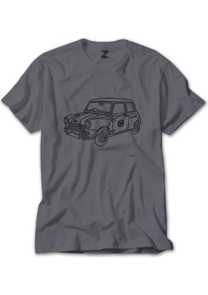 Mini Cooper Old Gri Tişört