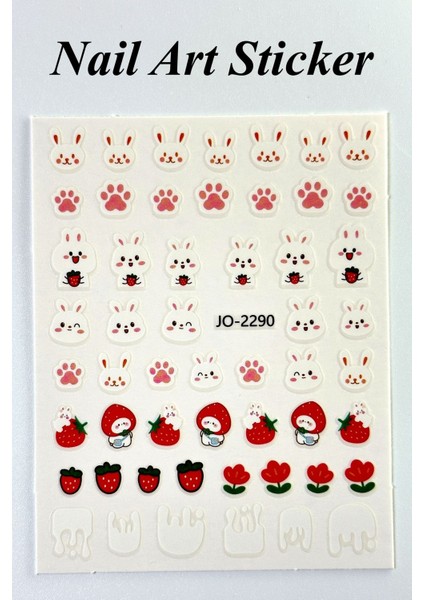 4 Adet Kendinden Yapışkanlı Tırnak Sticker, Nail Art, Tırnak Süsleme, Tırnak Dövmesi fırsatları