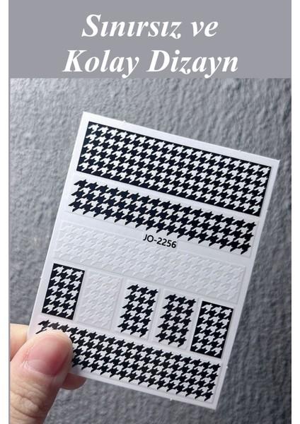 4 Adet Kendinden Yapışkanlı Tırnak Sticker, Nail Art, Tırnak Süsleme, Tırnak Dövmesi indirimleri