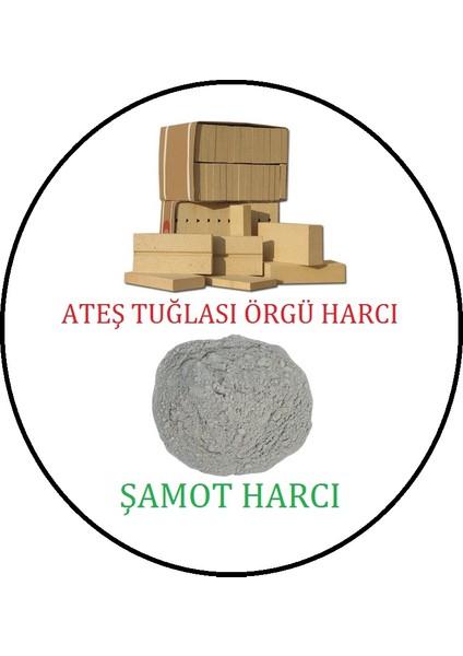 Ateş Toprağı Şamot Harcı 1 kg