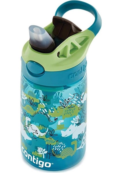 Gizmo Flip Pro Dinos Tritan Çocuk Suluğu 420 ml Yeşil