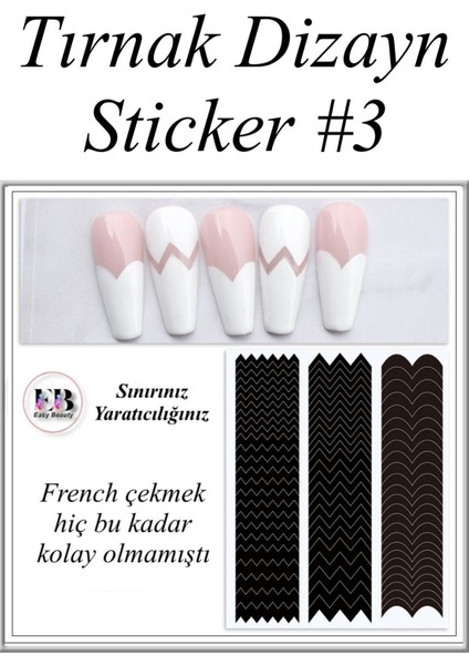 Kendinden Yapışkanlı Sticker Sınırsız Dizayn Nail Art Tırnak Süsleme fırsatları