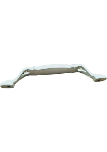 Miray 128 mm Metal Beyaz Kasa Beyaz Sarı Gül Desenli / 5 Adet indirimleri