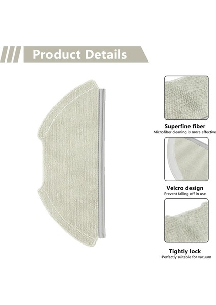 Aırrobo T20+ Robot Süpürge Aksesuarları Ana Yan Fırça Hepa Filtre Paspas Bezi Toz Torbası Aksesuarları (Yurt Dışından) modelleri