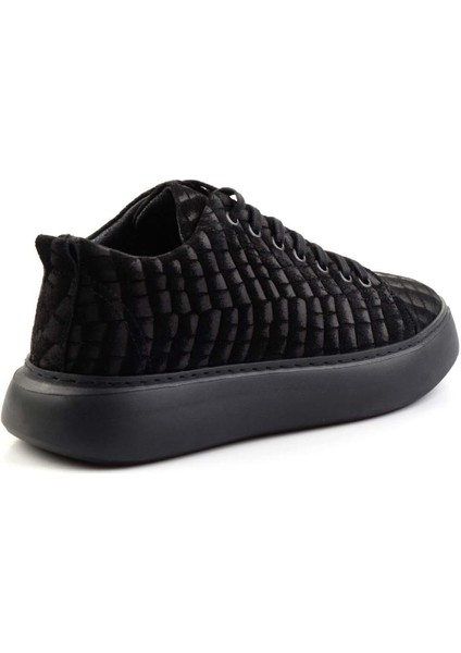 Siyah Süet Hakiki Deri Erkek Casual Ayakkabı E01759999902 fırsatları