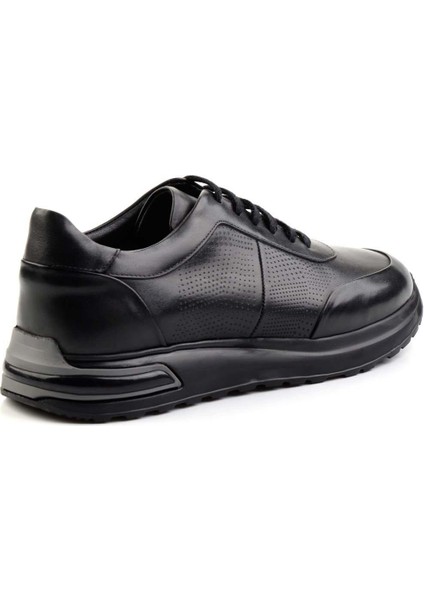 Siyah Antik Deri Erkek Sneaker E01310108541 fırsatları