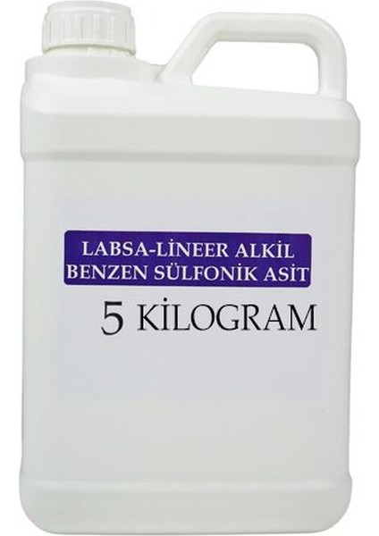 Labsa Lineer Alkil Benzen Sülfonik Asit 5 kg