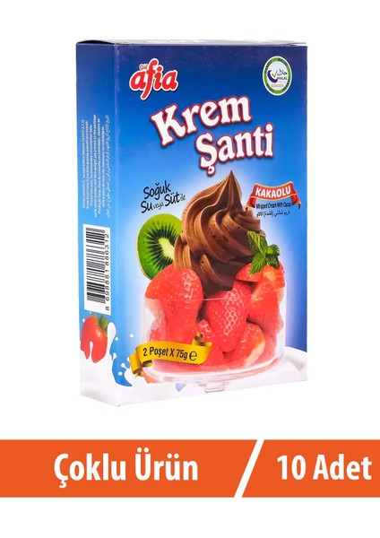 Kakaolu Krem Şanti 10X150 gr