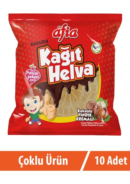 Kakaolu Kağıt Helva 10X40 gr