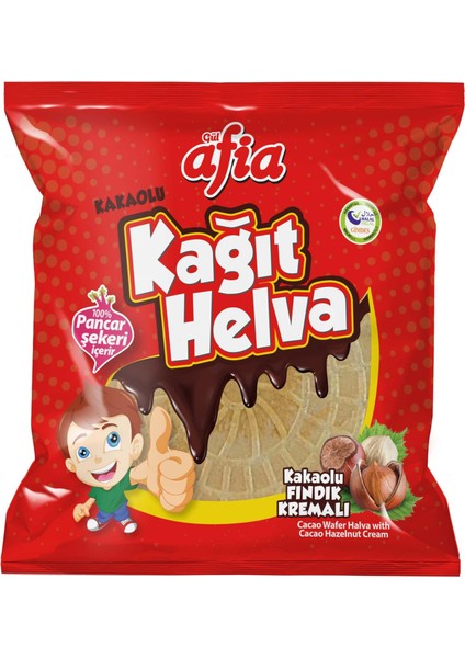 Kakaolu Kağıt Helva 10X40 gr